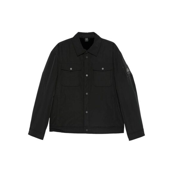Moose Knuckles Black Jackets - Shirt Jackets Men